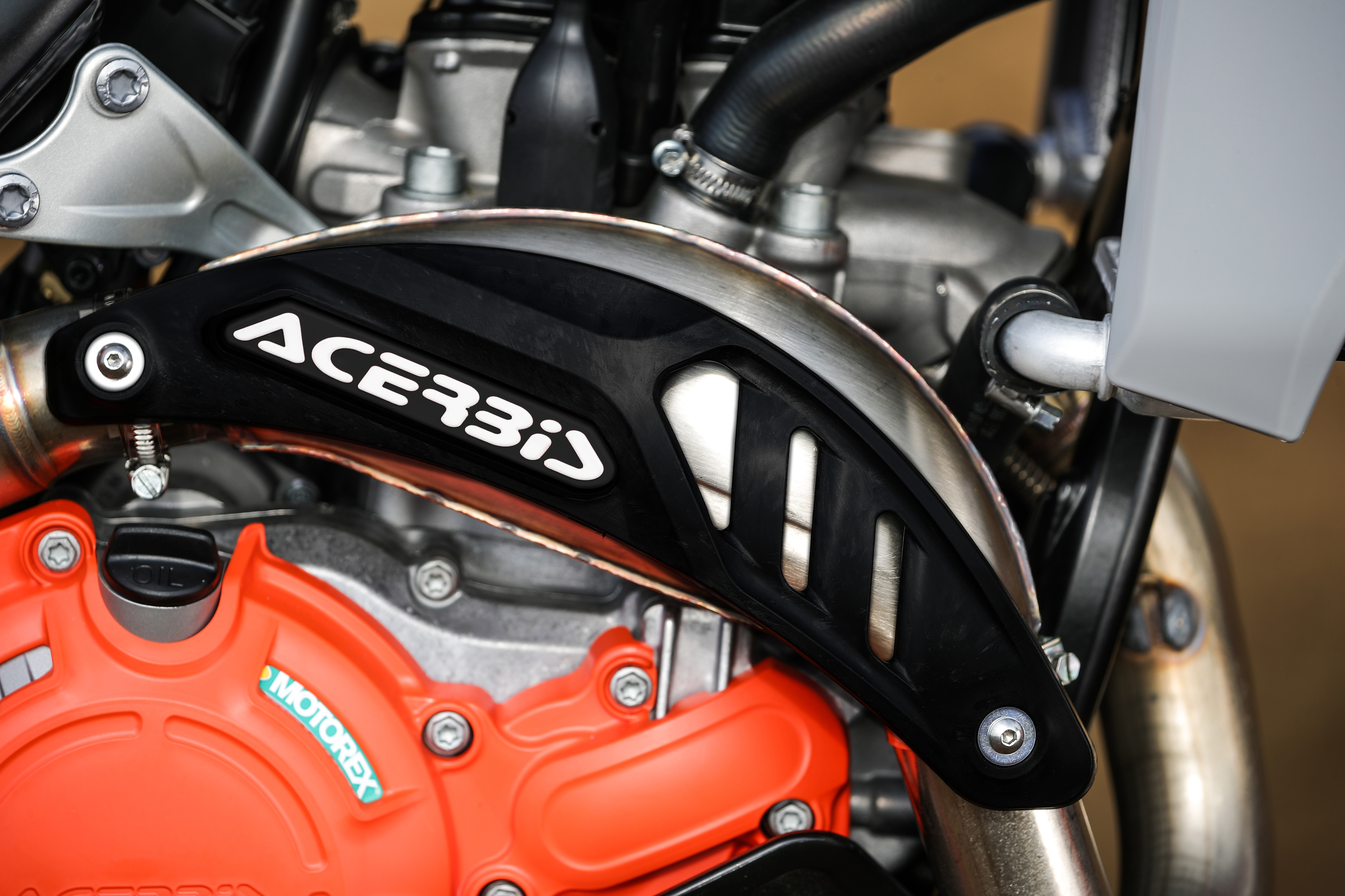 KRYT VÝFUKU Acerbis X KTM-HUSKY 4TAKT - oranžový