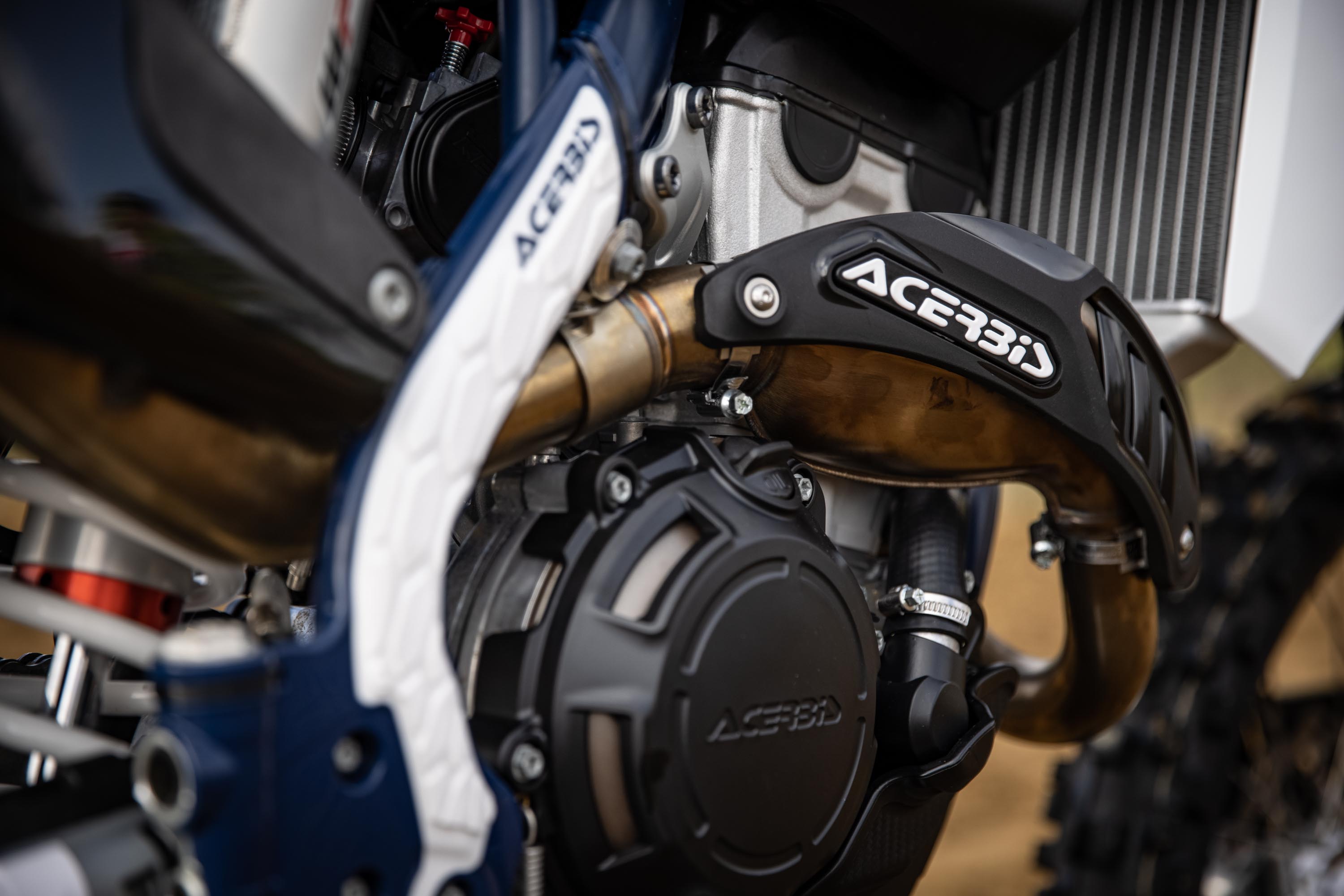 KRYT VÝFUKU Acerbis X KTM-HUSKY 4TAKT - oranžový