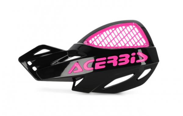 CHRÁNIČE páčiek Acerbis MX UNIKO VENTED -  ČIERNA/RUŽOVÁ