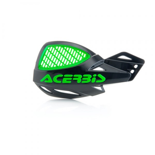 CHRÁNIČE páčiek Acerbis MX UNIKO VENTED - ČIERNA/ZELENÁ