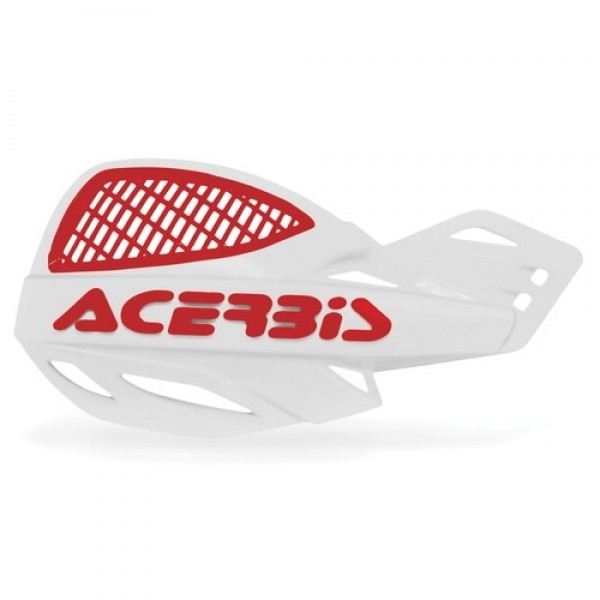 CHRÁNIČE páčiek Acerbis MX UNIKO VENTED - BIELO/ČERVENÉ