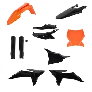 Kompletná sada plastov Acerbis pre KTM SX/SX-F 2025-2026 - ORANGE/BLACK