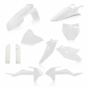 Kompletná sada plastov Acerbis pre KTM SX 85 18/24 + GAS GAS MC 85 2021-2024 - WHITE