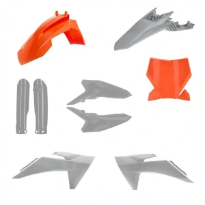 Kompletná sada plastov Acerbis pre KTM SX 65 24/26 - ORANGE/GREY