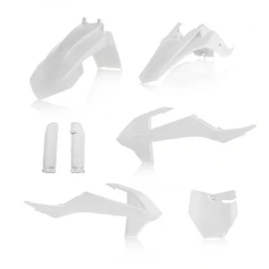 Kompletná sada plastov Acerbis pre KTM SX65 16/23 + GASGAS MC65 21/23 - farba white do 2019 roku