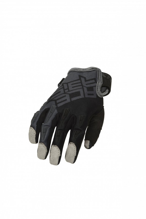 Acerbis RUKAVICE detské MX CE - ŠEDÁ/ČIERNA