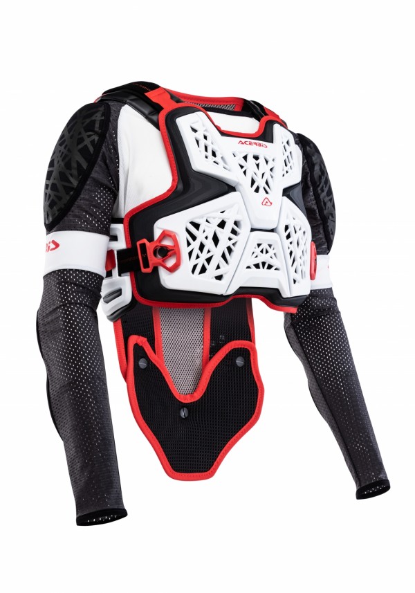 CHránič hrudníka Acerbis GALAXY COMPLETE PROTECTION - BIELA/ČIERNA xxl veľkosť