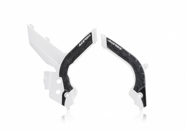 Chrániče rámu Acerbis X-GRIP KTM EXC 20/23 - BIELA/ČIERNA