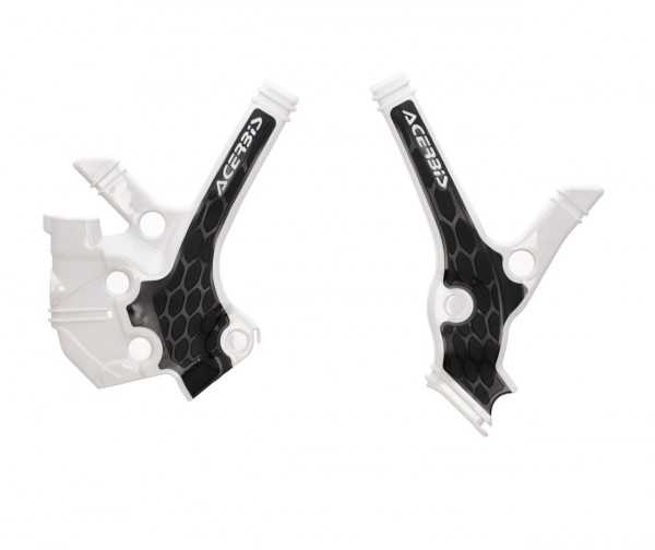 Chrániče rámu Acerbis X-GRIP YAMAHA 85 22/23 - BIELA/ČIERNA