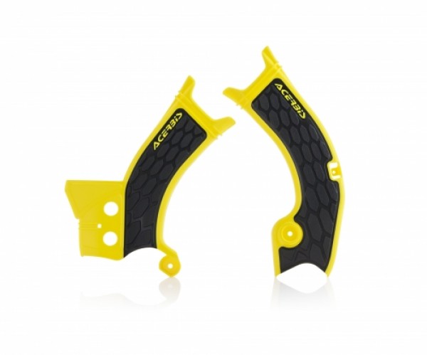 Chrániče rámu Acerbis X-GRIP UZUKI RMZ450 18/23 + RMZ250 19/23 - ŽLTÁ/ČIERNA