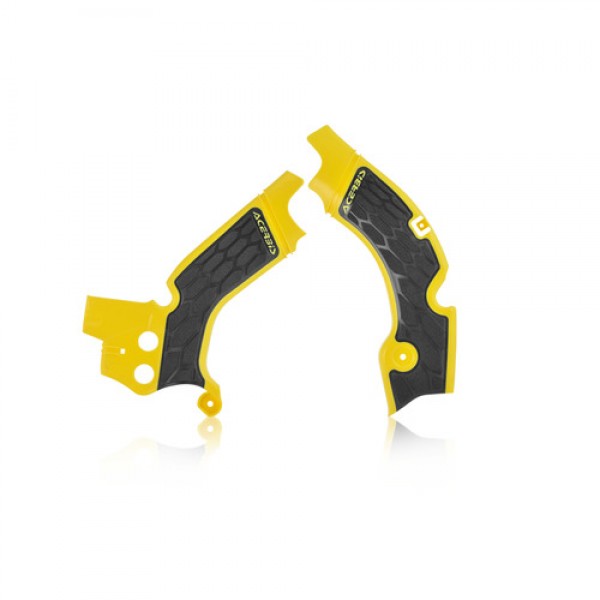 Chrániče rámu Acerbis X-GRIP Suzuki RMZ 250 2015-2018 - ŽLTÁ/ČIERNA