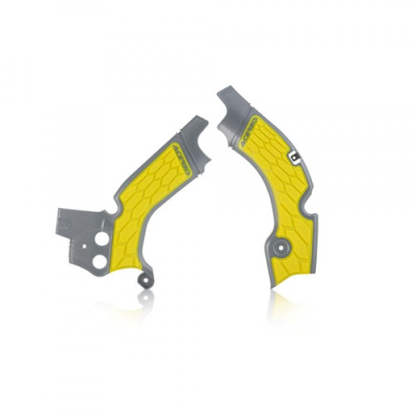 Chrániče rámu Acerbis X-GRIP Suzuki RMZ 250 2015-2018 - GREY/YELLOW