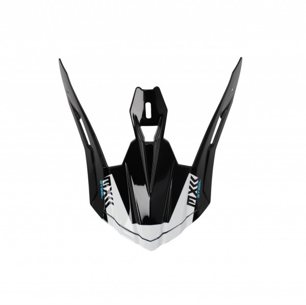 Šilt Acerbis VISOR STEEL CARBON HELMET - BLACK/BLUE