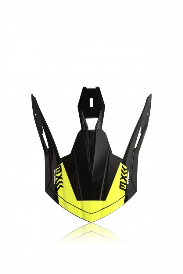 Šilt Acerbis VISOR STEEL CARBON HELMET - ČIERNA/ŽLTÁ