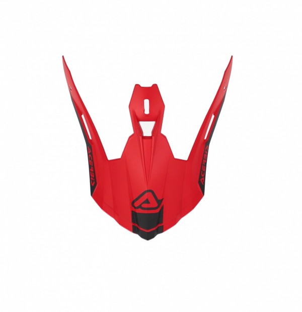 Šilt Acerbis VISOR STEEL CARBON HELMET - ČERVENÁ