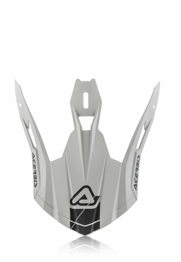 Šilt Acerbis VISOR STEEL CARBON HELMET - ŠEDÁ
