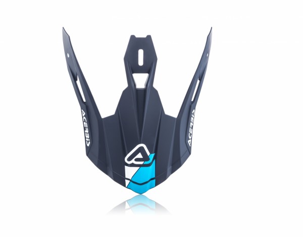Šilt Acerbis VISOR STEEL CARBON HELMET - MODRÁ