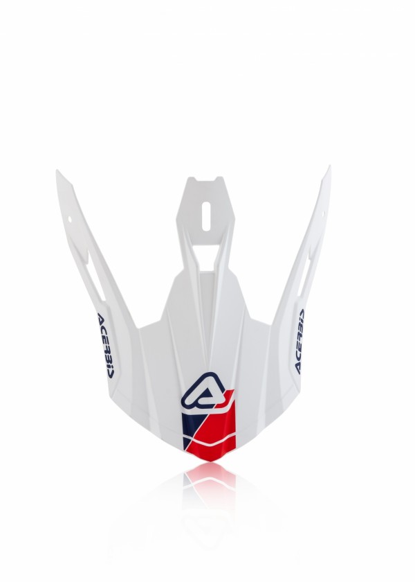 Šilt Acerbis VISOR STEEL CARBON HELMET - BIELA