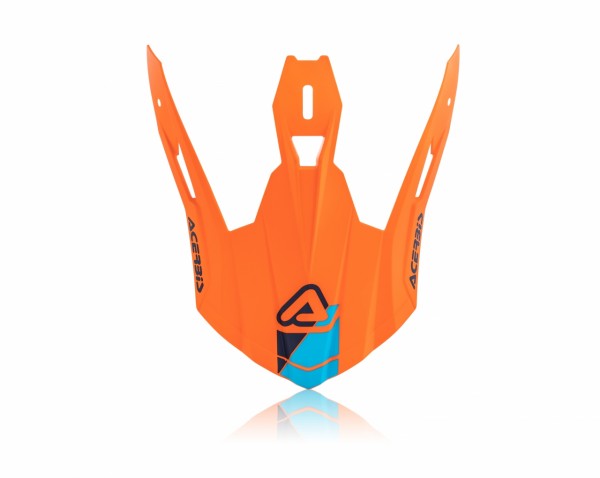 Šilt Acerbis VISOR STEEL CARBON HELMET - ORANŽOVÁ