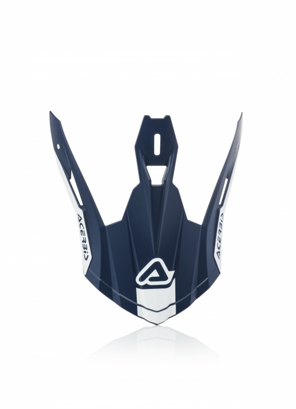 Šilt Acerbis VISOR CARBON/X-PRO VTR - BIELA/MODRÁ