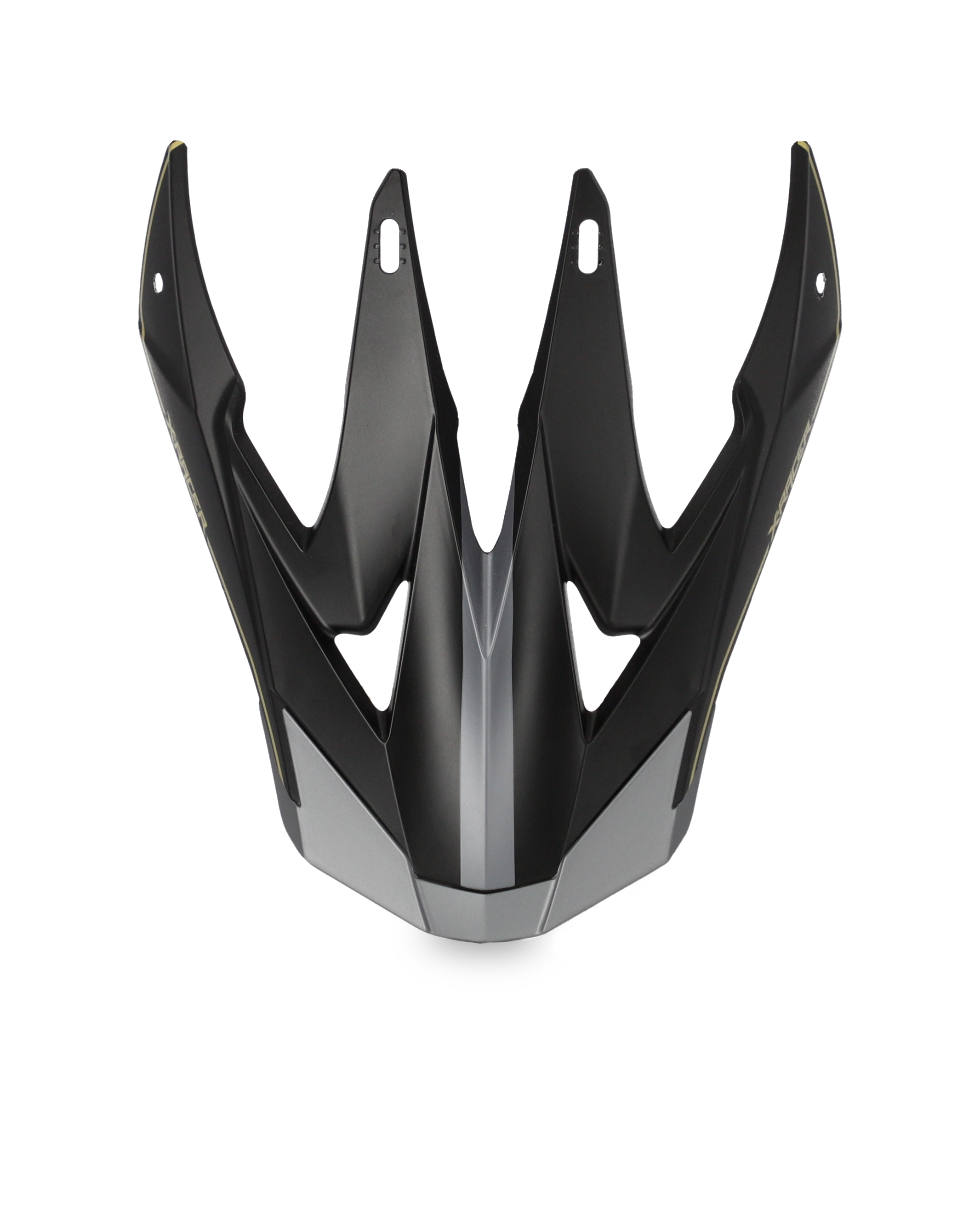 Šilt Acerbis VISOR X-RACER ČIERNA/SIVÁ