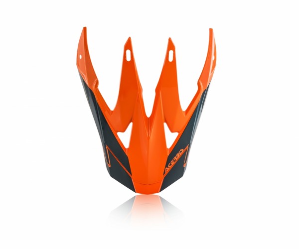 Šilt Acerbis VISOR X-RACER ORANŽOVÁ/ŠEDÁ