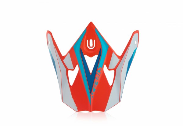 Šilt Acerbis VISOR IMPACT 3.0 HELMET 2018 - BIELA/MODRÁ