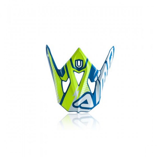 Šilt Acerbis VISOR IMPACT 3.0 HELMET 2017 - MODRÁ/FLUO ŽLTÁ