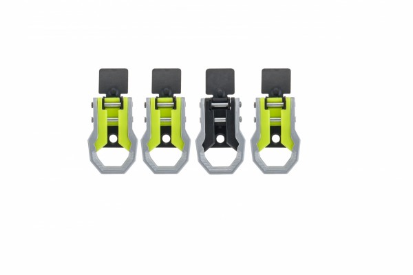 Klipsne na čižmy Acerbis REPLACEMENT LEVERS X-ROCK - FLO žlté