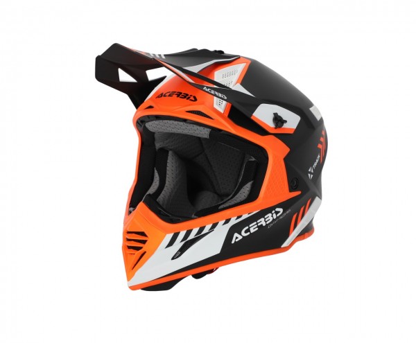 PRILBA X-TRACK H-22-06 MIPS - oranžová fluo/čierna