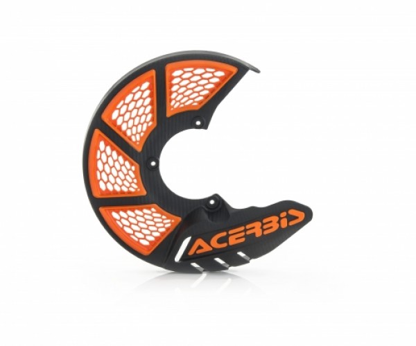 Kryt kotúča Acerbis X-BRAKE čierno oranžový
