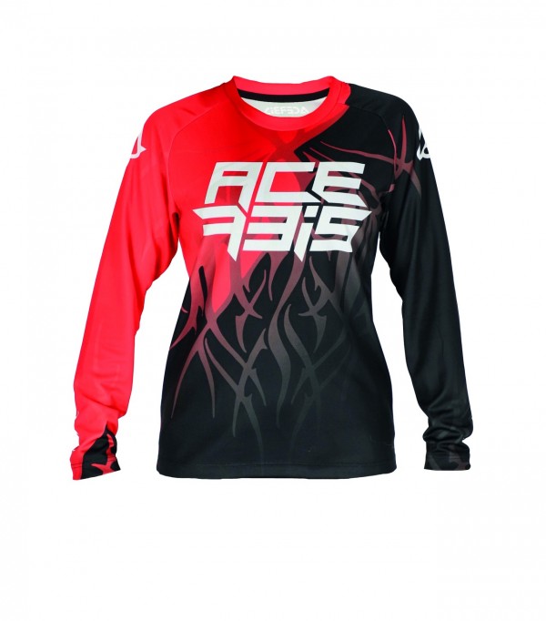 Dres Acerbis detský J-KID THREE - RED/BLACK