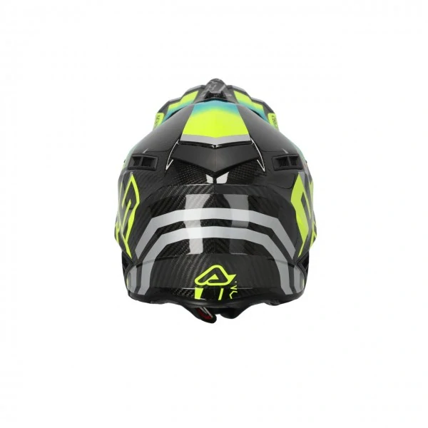 Acerbis Prilba STEEL CARBON 2024 22-06 - LIGHT BLUE/FLUO YELLOW