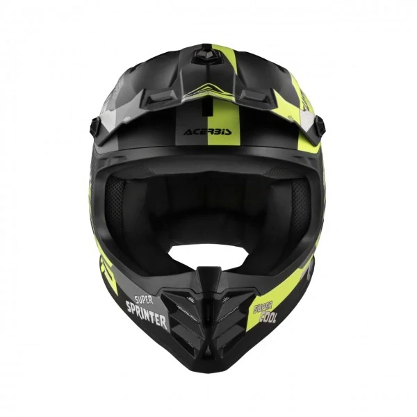 Prilba detská PROFILE JUNIOR HELMET 22-14 - BLACK/YELLOW