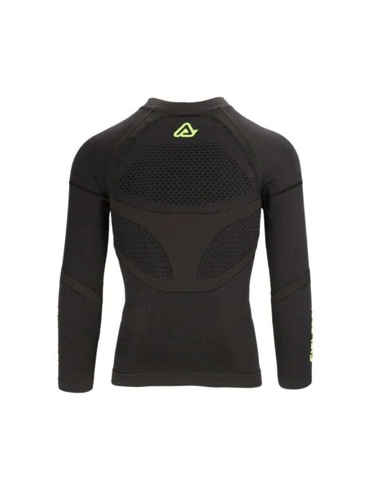 ACERBIS TECHNICAL UNDERWEAR JERSEY X-BODY WINTER 2.0 - BLACK/YELLOW
