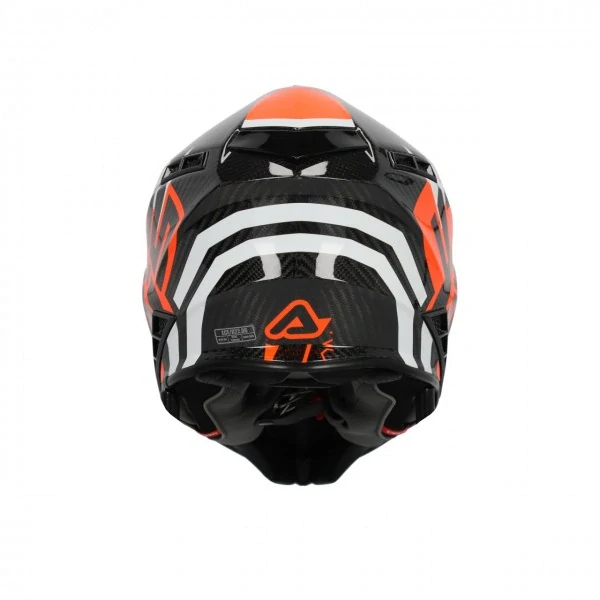 Acerbis Prilba STEEL CARBON 2024 22-06 - BLACK/ORANGE FLUO