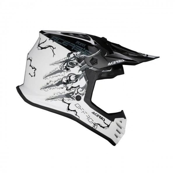 Prilba detská PROFILE JUNIOR HELMET 22-10 - WHITE/BLACK
