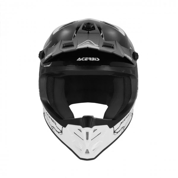 Prilba detská PROFILE JUNIOR HELMET 22-10 - WHITE/BLACK