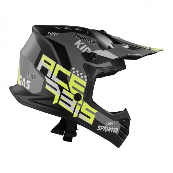 Prilba detská PROFILE JUNIOR HELMET 22-14 - BLACK/YELLOW